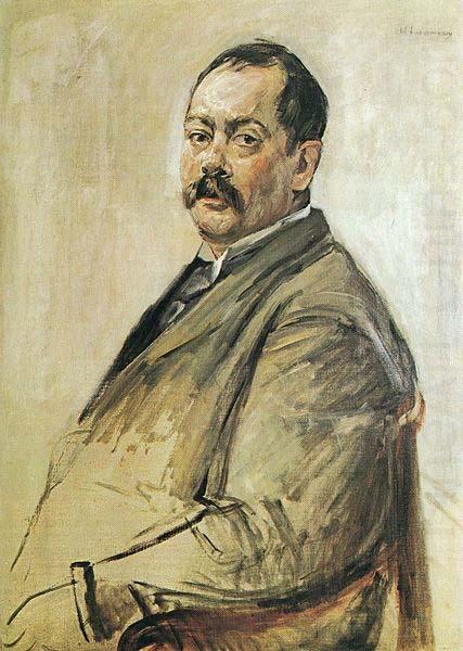 Bildnis des Malers Lovis Corinth, Max Liebermann